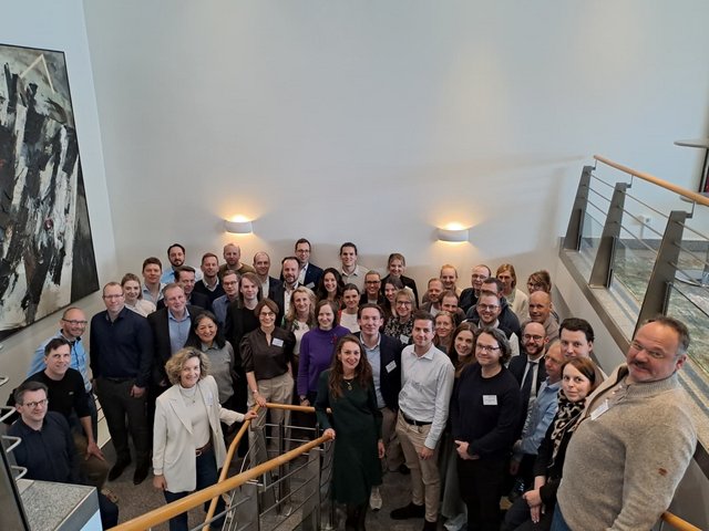 Gruppenfoto von der Abteilungsversammlung