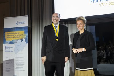 Ministerin Brandes und Martin Sternberg